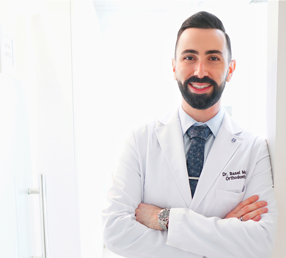 The best American orthodontist in Dubai, Dr. Basel Mofti